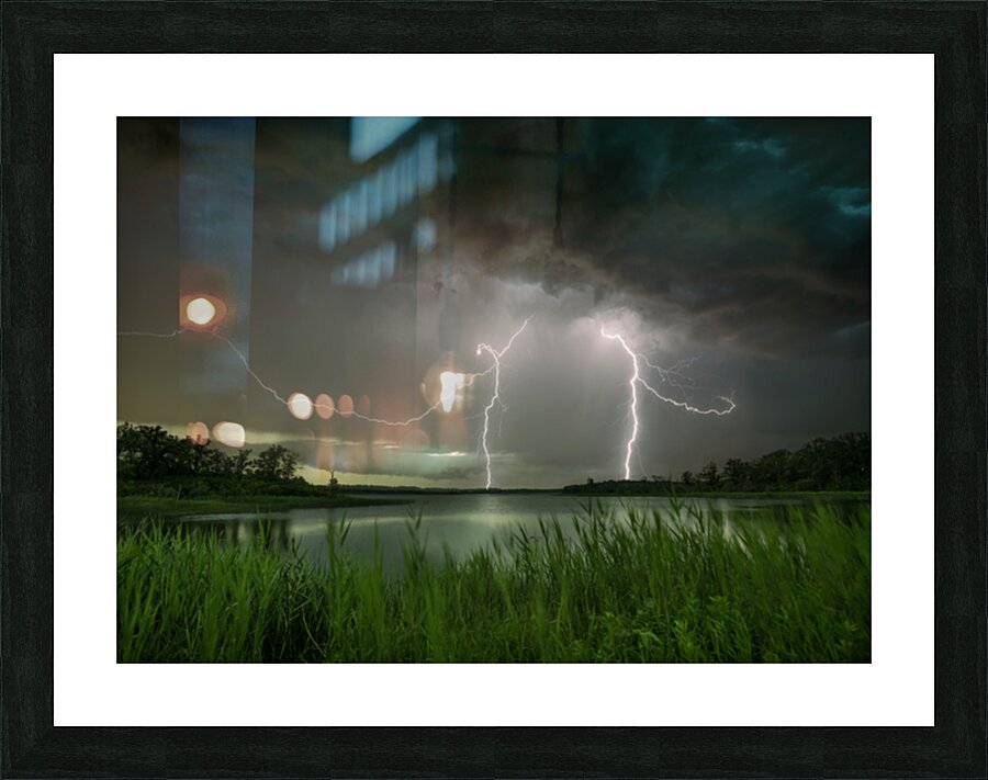 0013 STORMS GREG JOHNSON Picture Frame print