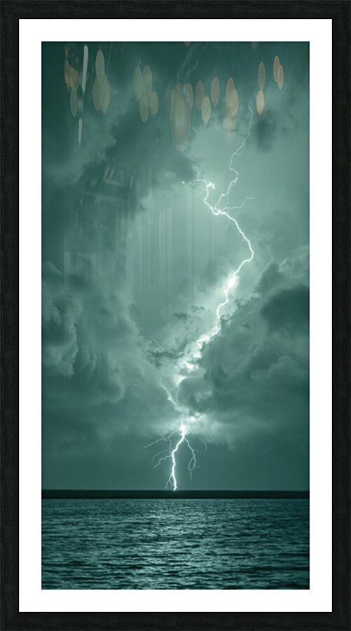 0014 STORMS GREG JOHNSON Picture Frame print