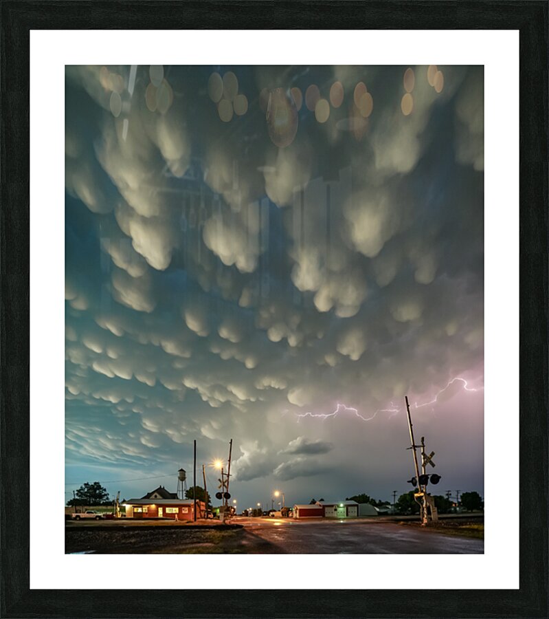 0016 STORMS GREG JOHNSON Picture Frame print