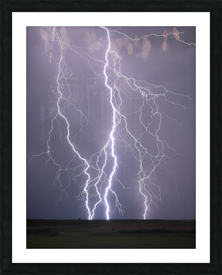 0019 STORMS GREG JOHNSON Picture Frame print
