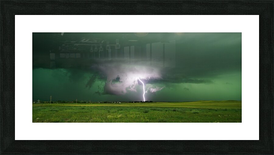 0021 STORMS GREG JOHNSON Picture Frame print