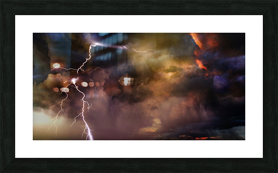 0023 STORMS GREG JOHNSON Picture Frame print