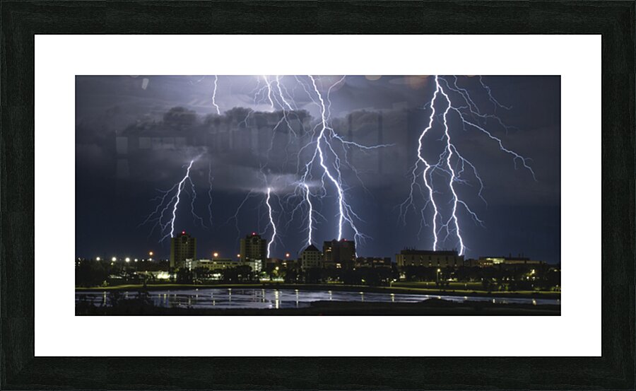 0034 STORMS GREG JOHNSON Picture Frame print