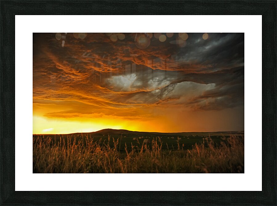 0038 STORMS GREG JOHNSON Picture Frame print