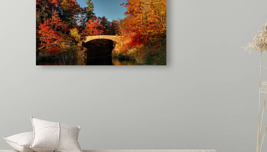 Crossing into Autumn by Nathan Bickel