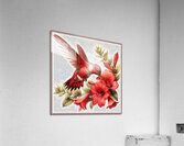 Birds sky tenderness height. Acrylic Print