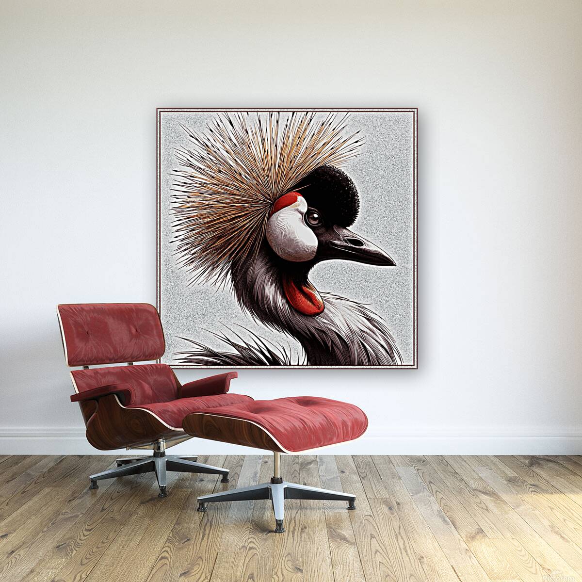 Birds sky tenderness height. Reproduction