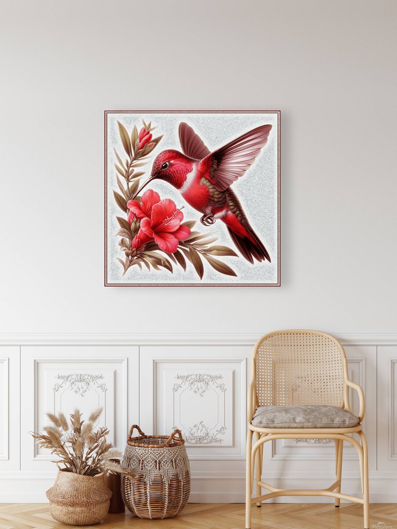 Birds sky tenderness height. Reproduction