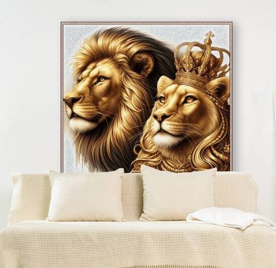 Lion strength power might kingdom. by Andrei Maevsky