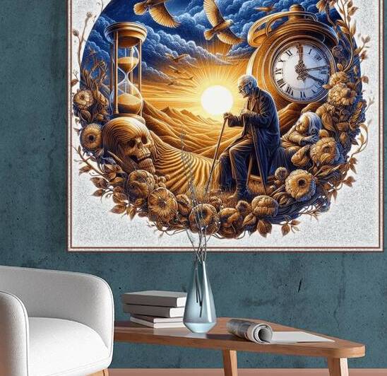 Abstraction time life death. by Andrei Maevsky
