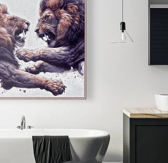Lion strength power might kingdom. by Andrei Maevsky