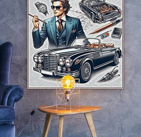 Car luxury fire horse by Andrei Maevsky