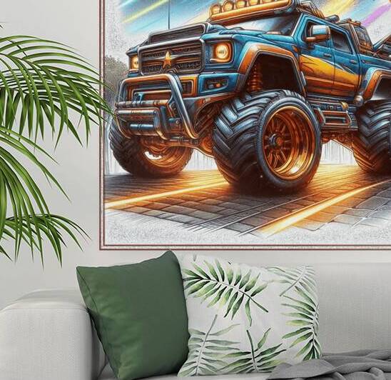 Car luxury fire horse by Andrei Maevsky