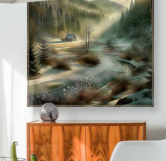 Spring is coming. Snow is melting. Landscape. by Andrei Maevsky
