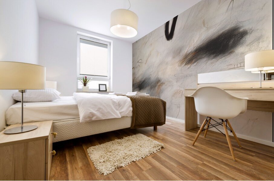 HIDDEN RABBIT Mural print