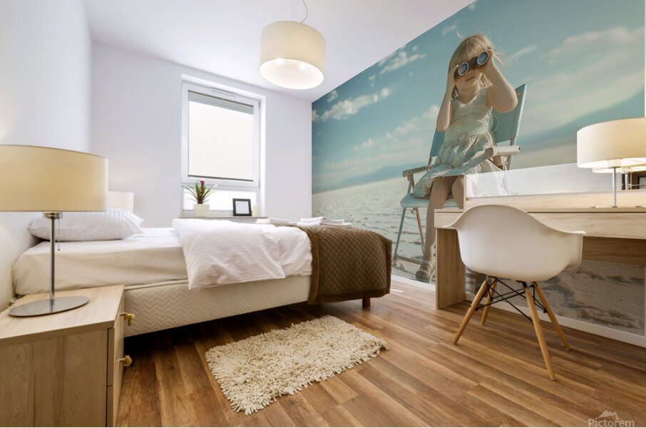 Someone is Watching  Mural print