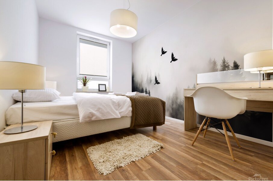 Flying Over -  3:4 ratio Mural print