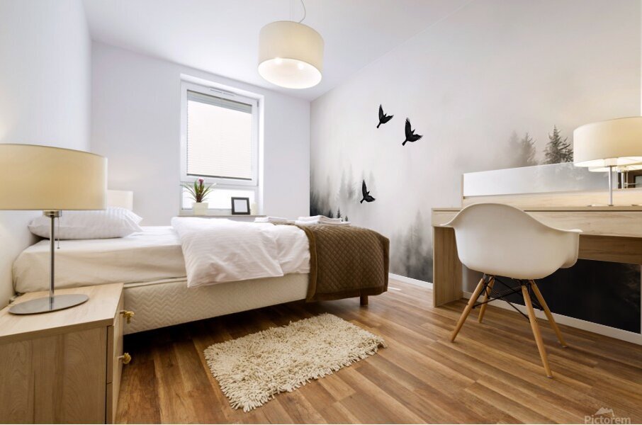 Flying Over - 2:3 ratio Mural print