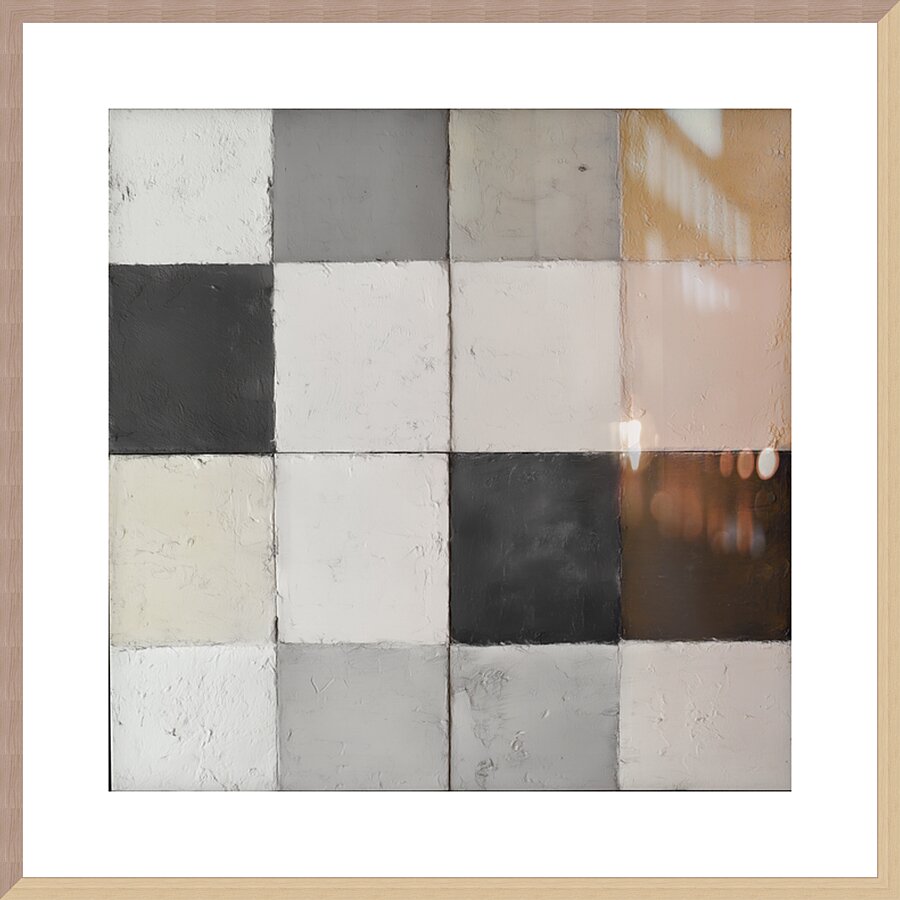 WARM MIX Picture Frame print