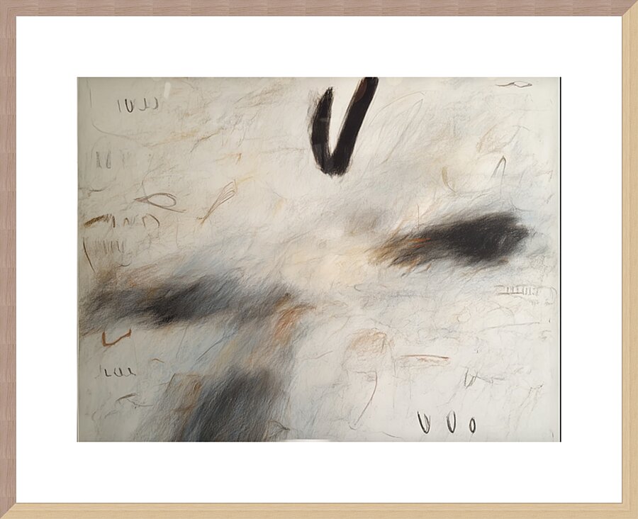 HIDDEN RABBIT Picture Frame print
