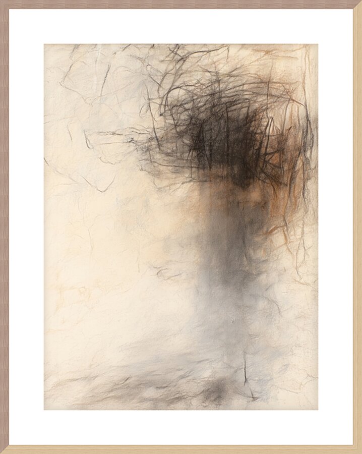 DARK CLOUD Picture Frame print