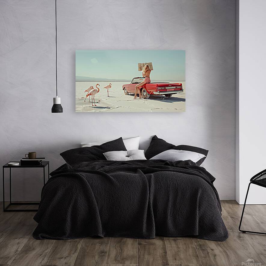 Red Convertible Reproduction