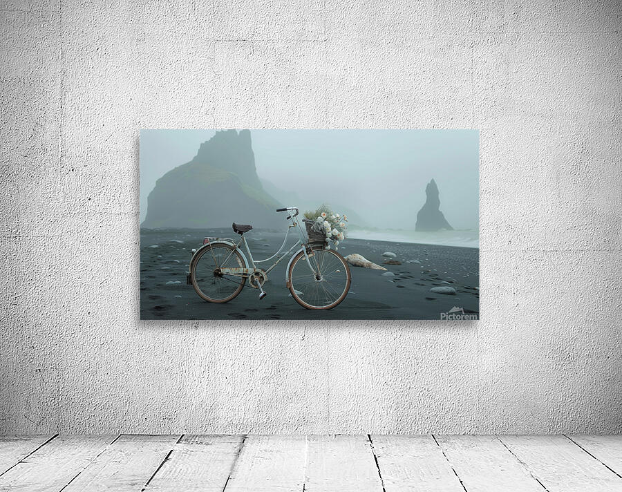 Lone Bike  Wall Preview