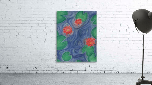 Water Lillys Wall Preview