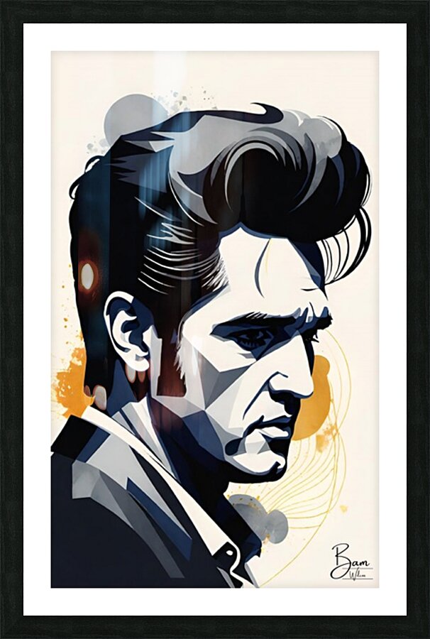 ELVIS Picture Frame print