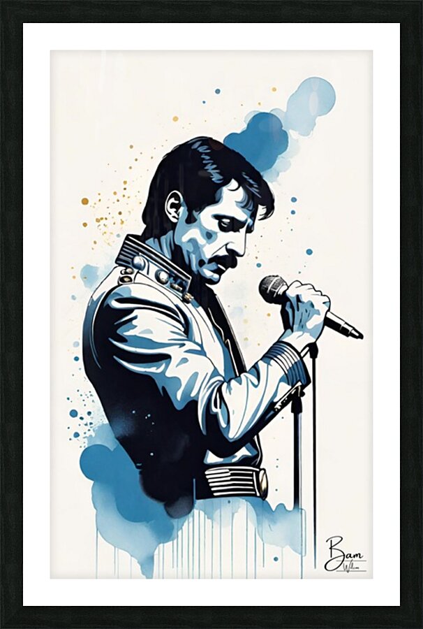 FREDDIE Picture Frame print