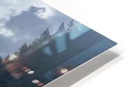 Frozen lake HD Metal print