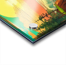 Tropical Paradise | Sketch-Style Beach Illustration Acrylic print