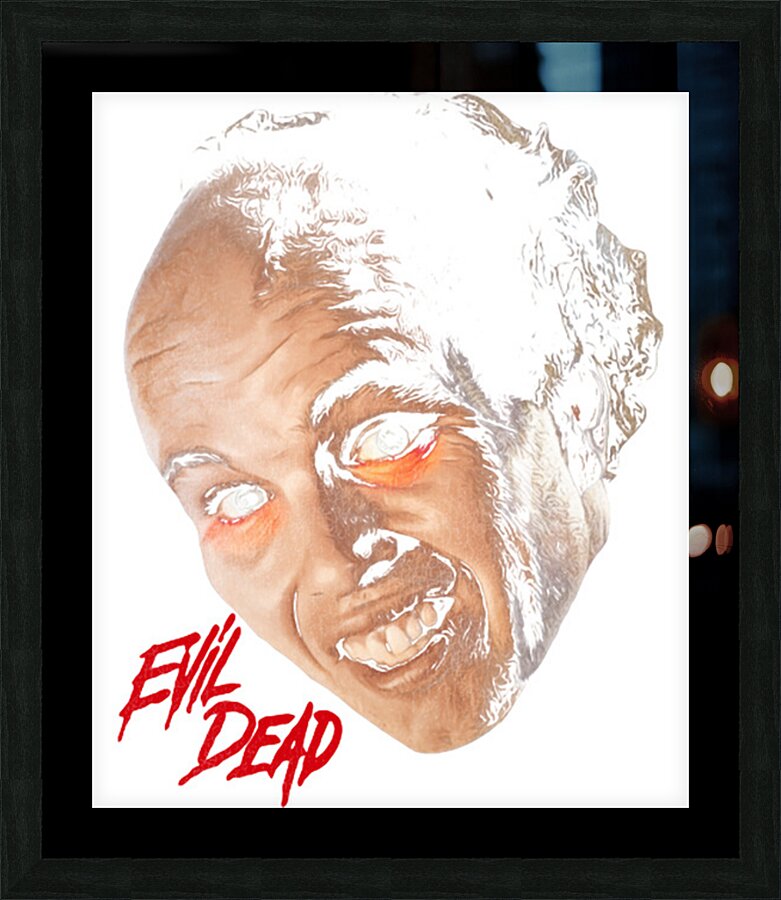 evil dead 22 Picture Frame print