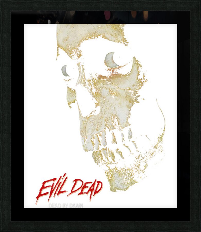 evil dead 36 Picture Frame print