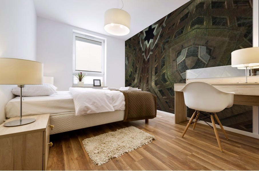 APARTMENT BUILDING  1 Mural print