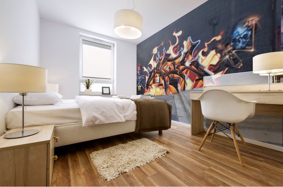 lil 5points back wall Mural print