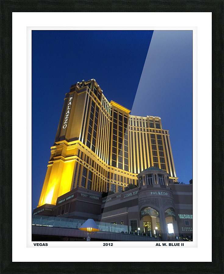Vegas Picture Frame print