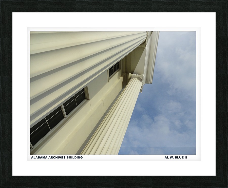 Alabama Archives Picture Frame print