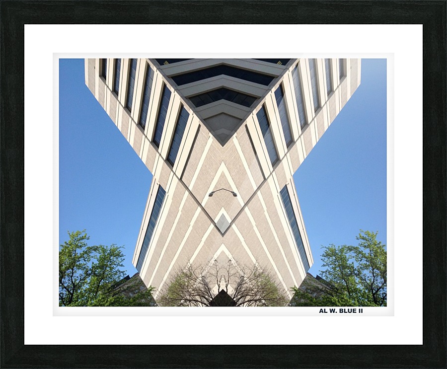 Fun with Buildings 1 Picture Frame print