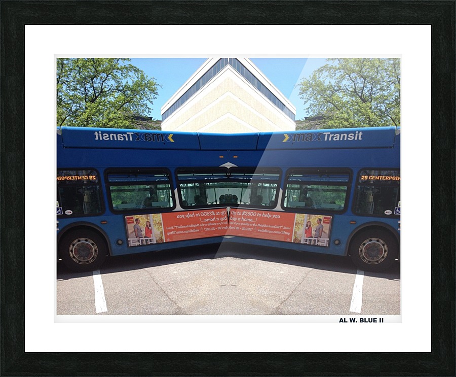 Ultimate Bus Picture Frame print