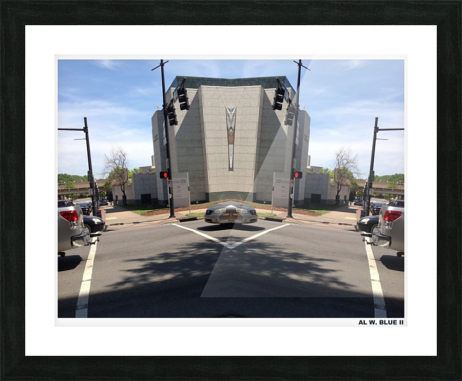 Future Car  Picture Frame print