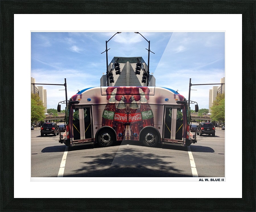 Quantum Bus Picture Frame print
