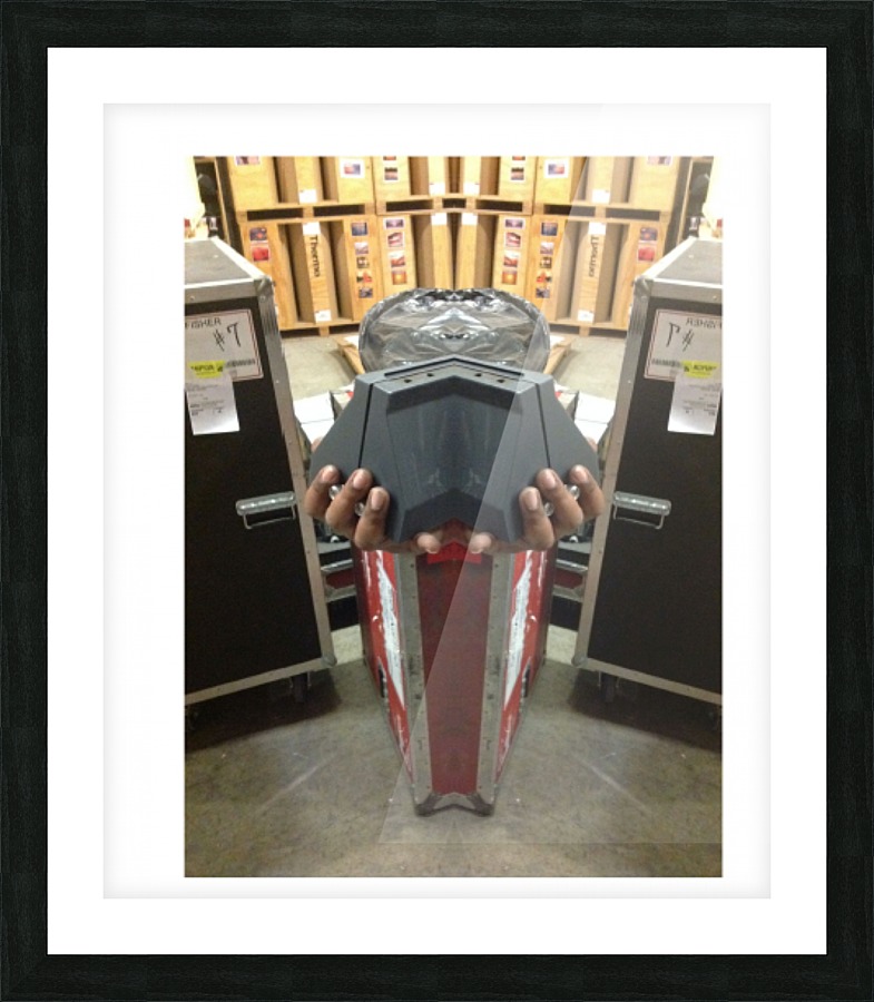 Hand Thing Picture Frame print