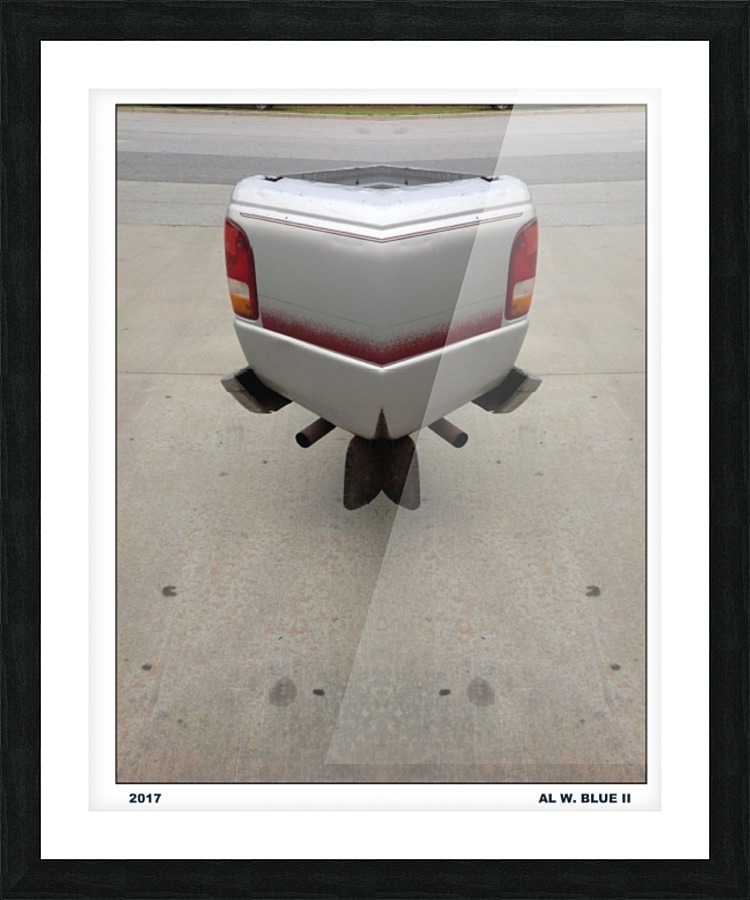 Future Truck Picture Frame print