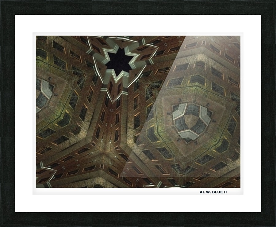 APARTMENT BUILDING  1 Picture Frame print