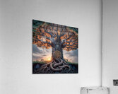 a breathtaking detailed design of the tree of lif Acrylic Print