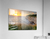 White cliffs Malta landscape Acrylic Print