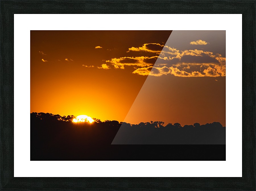 The Hidden Sun Picture Frame print