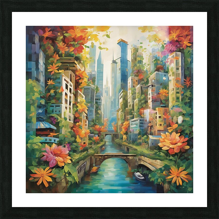 Twilight Symphony: A Journey Through Natures Canvas 5 Picture Frame print