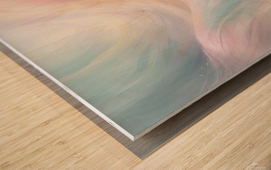 Transient Whispers: A Symphony of Ephemeral Beauty 4 Wood print